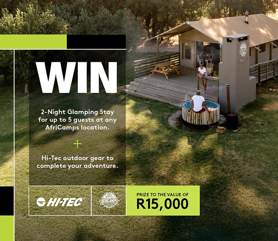 Win the Ultimate Adventure Escape with HI-TEC x AfriCamps 