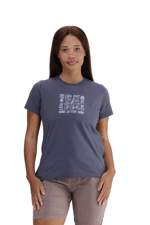 Ladies Log Out Tee