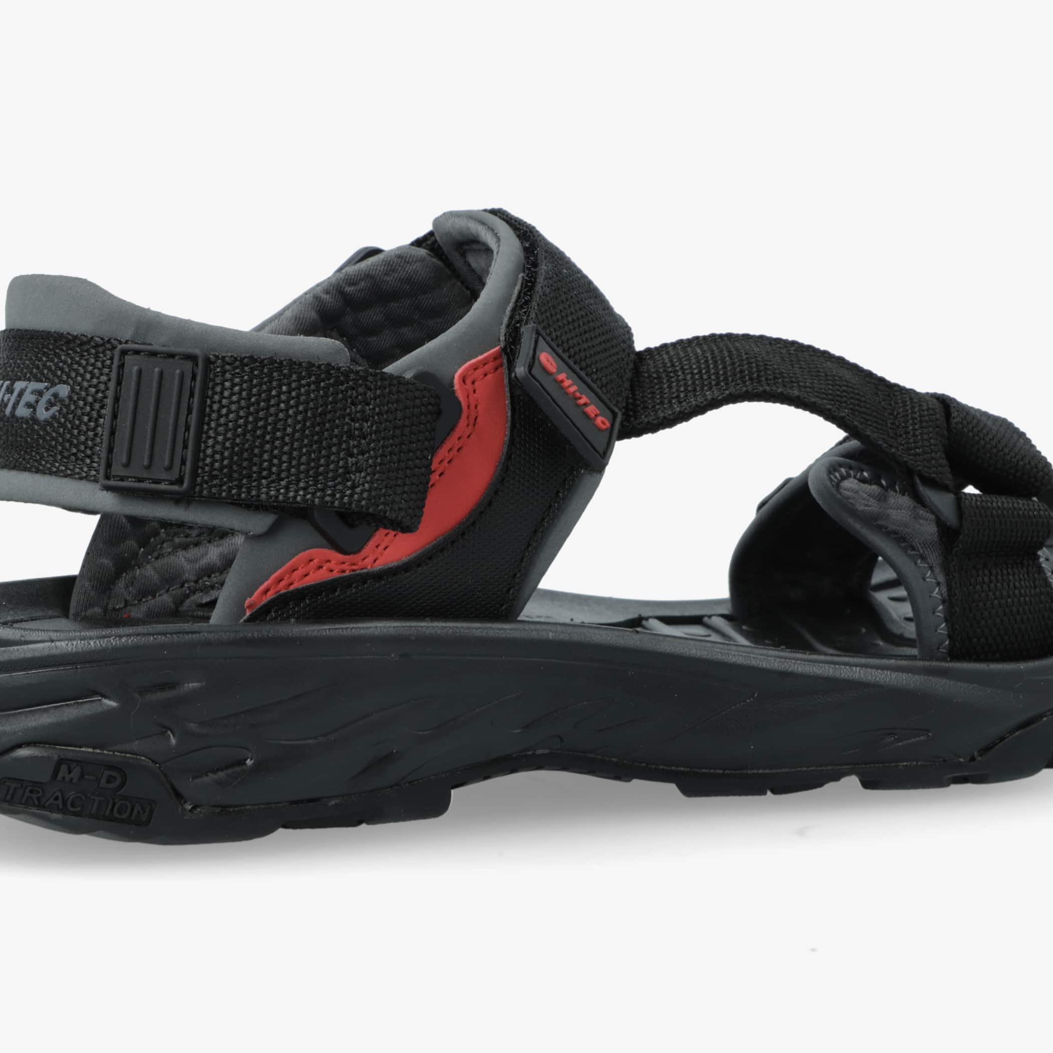 Hi-Tec Mens ULA Raft Shoes Sandals Black Sports Outdoors Breathable